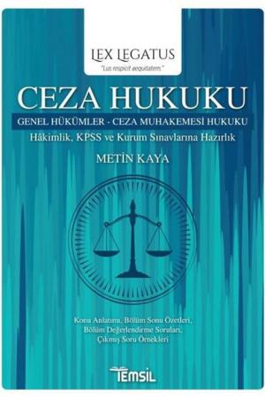 Ceza Hukuku Genel Hükümler - Ceza Muhakemesi Hukuku