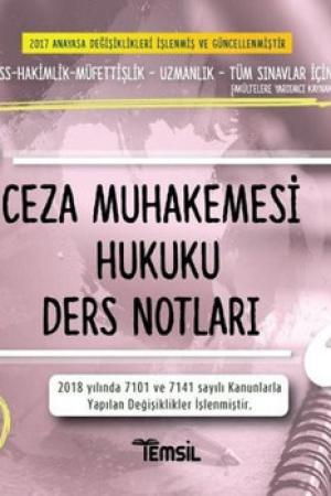 Ceza Muhakemesi Hukuku Ders Notları