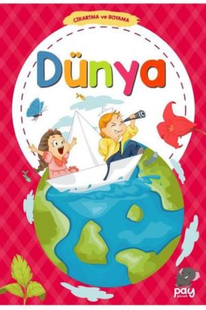 Çıkartma ve Boyama - Dünya