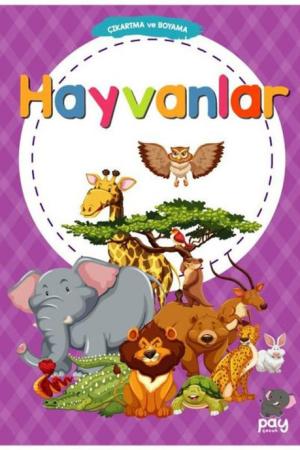 Çıkartma ve Boyama - Hayvanlar