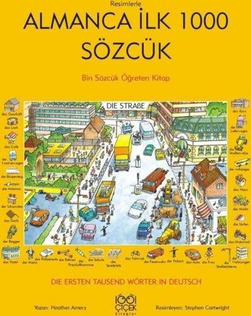 Çıkartmalarla Almanca 1000 Kelime