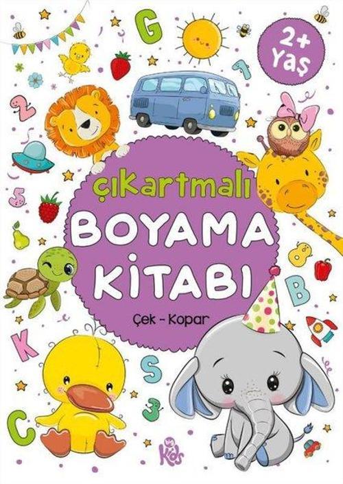 Çıkartmalı Boyama Kitabı (2 Yaş +)