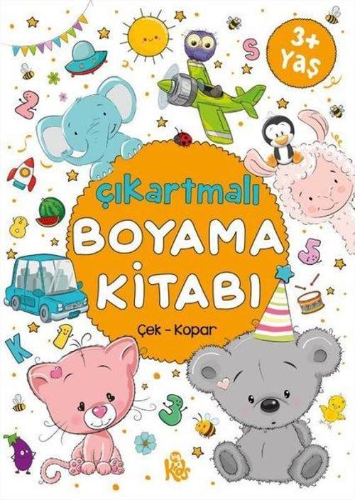 Çıkartmalı Boyama Kitabı (3 Yaş +)