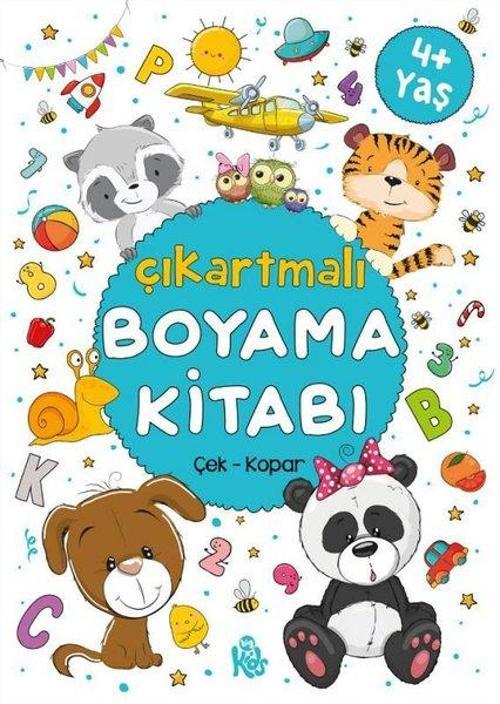 Çıkartmalı Boyama Kitabı (4 Yaş +)