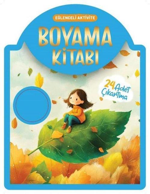 Çıkartmalı Boyama Kitabı – Mavi