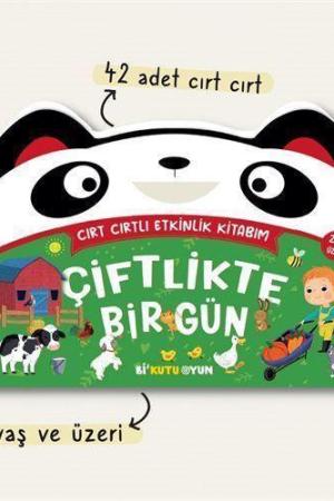 Cırt Cırtlı Etkinlik Kitabım Çiftlikte Bir Gün (2+ Yaş)