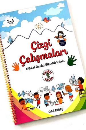Çizgi Çalışmaları / Dikkat Odaklı Etkinlik Kitabı
