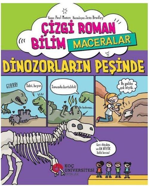 Çizgi Roman Bilim / Maceralar - Dinozorların Peşinde