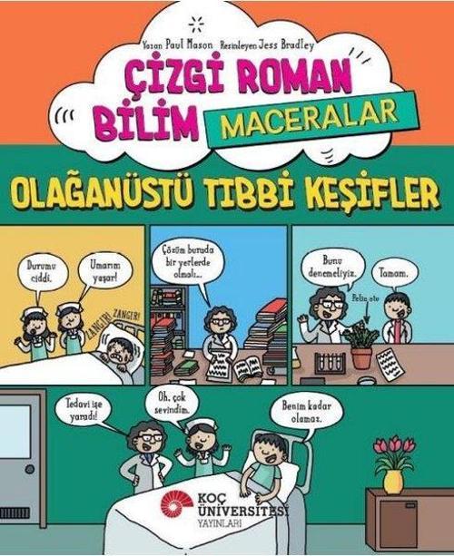 Çizgi Roman Bilim / Maceralar - Olağanüstü Tıbbi Keşifler