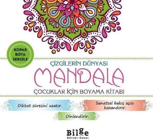 Çizgilerin Dünyası - Mandala Çocuklar İçin Boyama Kitabı