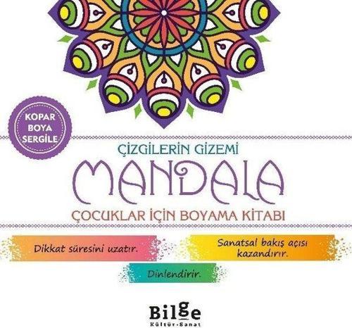 Çizgilerin Gizemi - Mandala Çocuklar İçin Boyama Kitabı