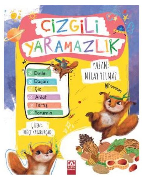 Çizgili Yaramazlık (Karton Kapak)