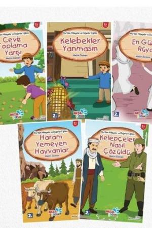 Çocuklar İçin Hikayelerle “Nurdan Hikayeler Seti (5 Kitap Takım)
