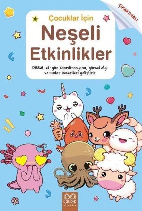 Çocuklar için Neşeli Etkinlikler / Çıkartmalı