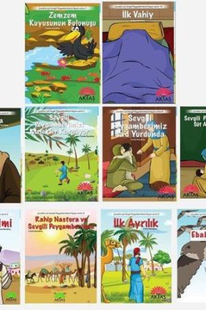 Çocuklar İçin Sevgili Peygamberimizin Hayatı Serisi (10 Kitap)