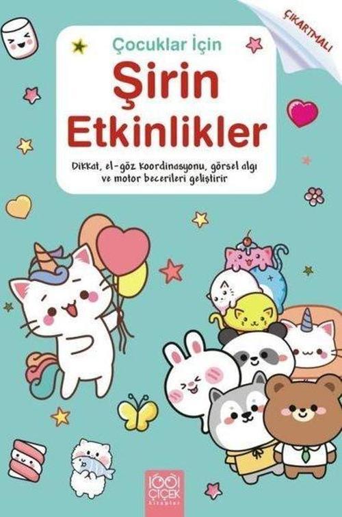 Çocuklar için Şirin Etkinlikler / Çıkartmalı