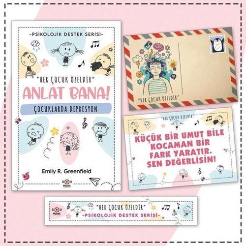 Çocuklarda Depresyon - Kartpostal ve Ayraç