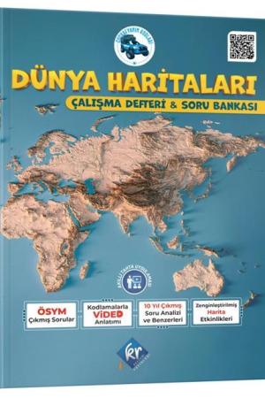 Coğrafyanın Kodları Dünya Haritaları Çalışma Defteri ve Soru Bankası
