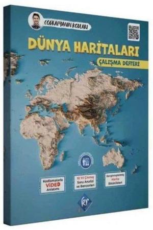 Coğrafyanın Kodları Dünya Haritaları Çalışma Defteri