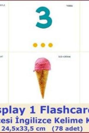 Cosplay 1 Flashcards - Okul Öncesi İngilizce Kelime Kartları (78 adet) (24,5x33,5)