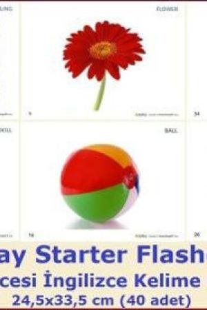 Cosplay Starter Flashcards - Okul Öncesi İngilizce Kelime Kartları (40 adet) (24,5x33,5)