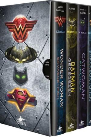 DC İkonlar Serisi Kutulu Özel Set (4 Kitap) (Ciltli )
