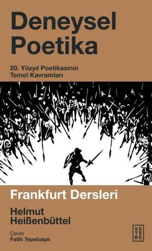 Deneysel Poetika 20. Yüzyıl Poetikasının Temel Kavramları