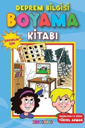 Deprem Bilgisi Boyama Kitabı