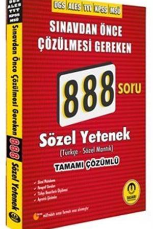 DGS 888 Sözel Yetenek Çözümlü Soru Bankası