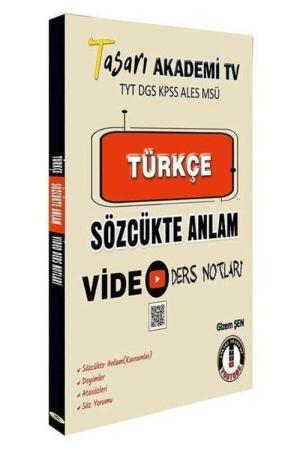 DGS Türkçe Sözcükte Anlam Video Ders Notları