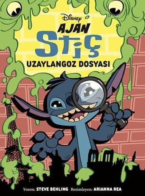 Disney Ajan Stiç - Uzaylangoz Dosyası (Renkli Baskı)