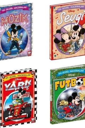 Disney Çizgi Roman Serisi (4 Kitap)
