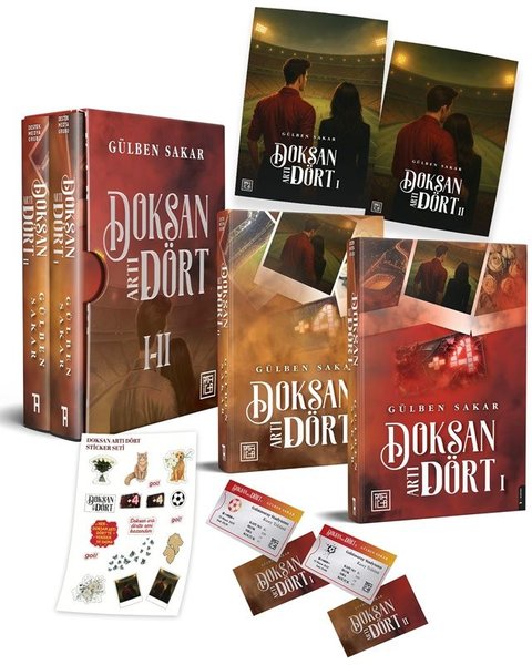 Doksan Artı Dört 1-2 Kutulu Set (Ciltli)