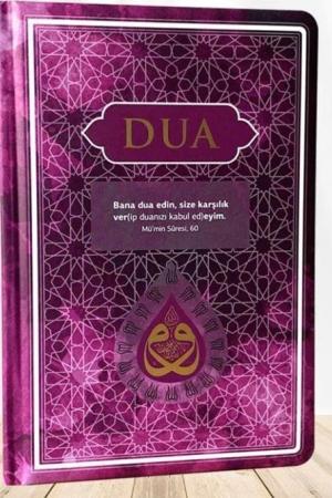 Dua (Evrad-ı Şerîfe) Büyük Boy Arapça+Türkçe (Lila)