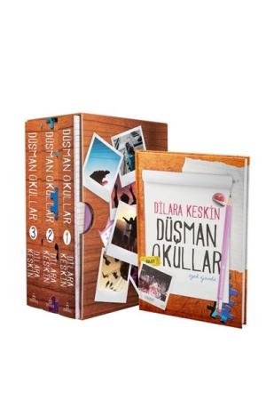 Düşman Okullar Seti (Karton Kapak) (3 Kitap)