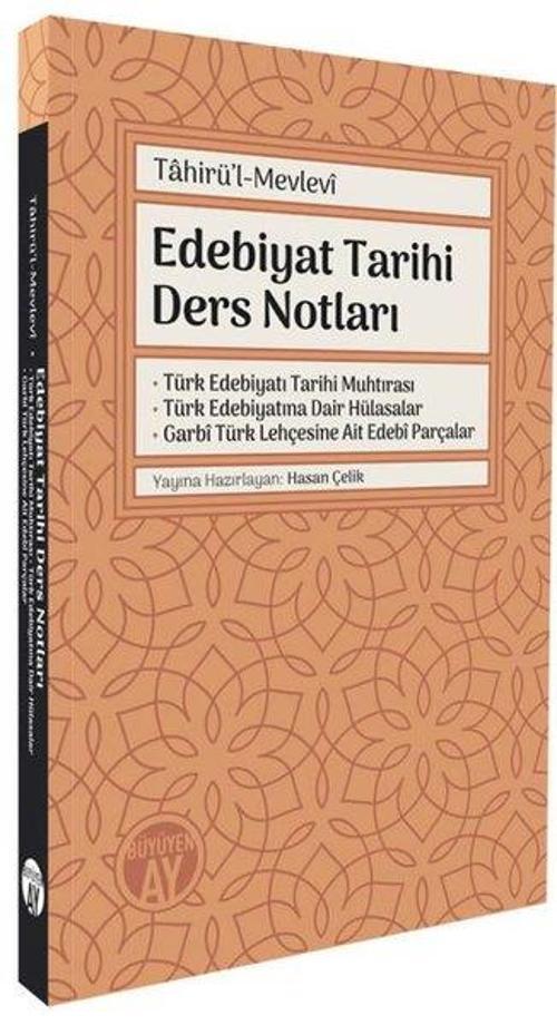 Edebiyat Tarihi Ders Notları