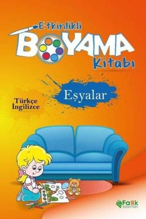 Etkinlikli Boyama Kitabı Eşyalar