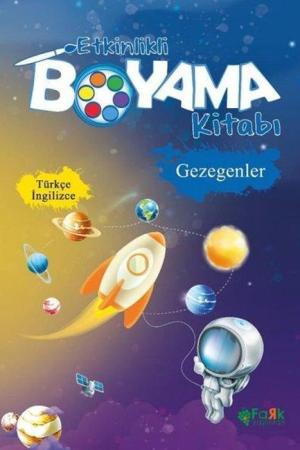 Etkinlikli Boyama Kitabı Gezegenler