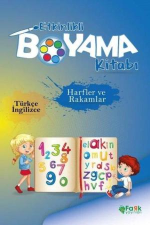 Etkinlikli Boyama Kitabı Harfler Ve Rakamlar