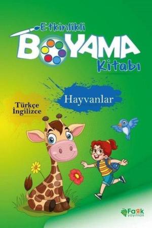 Etkinlikli Boyama Kitabı Hayvanlar