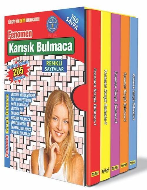 Fenomen Karışık Bulmaca Seti (5 Kitap)