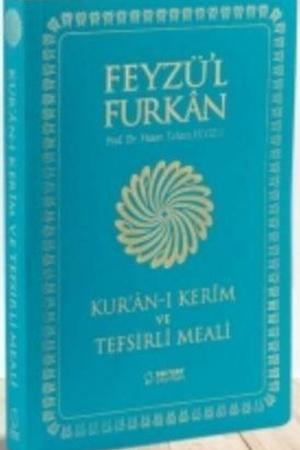 Feyzü'l Furkan Kur'an-ı Kerim ve Tefsirli Meali (Sempatik Cep Boy - İnce Cilt) Turkuaz