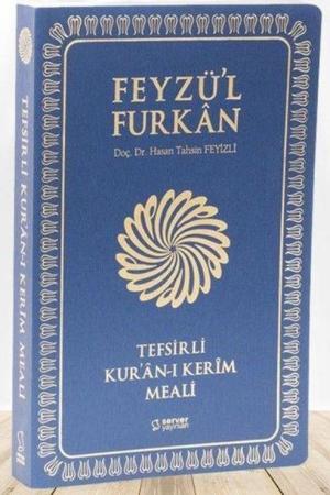 Feyzü'l Furkan Tefsirli Kur'an-ı Kerim Meali (Büyük Boy - İnce Cilt) (Lacivert)