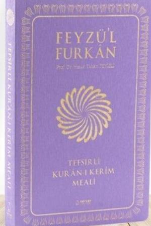Feyzü'l Furkan Tefsirli Kur'an-ı Kerim Meali (Orta Boy - İnce Cilt) (Lila)