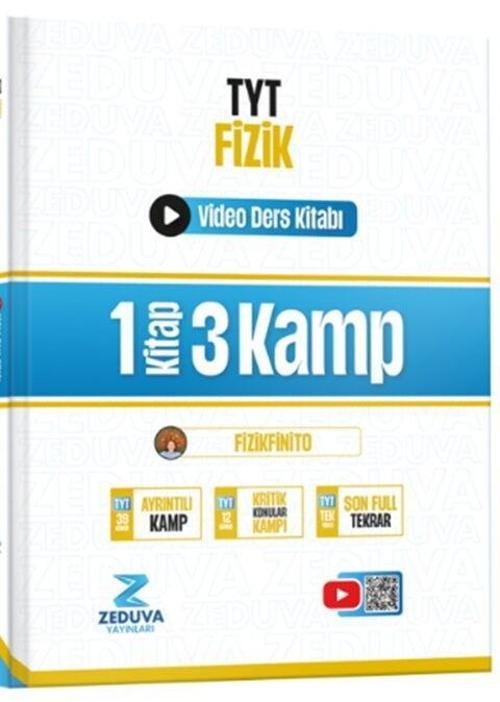 Fizikfinito TYT Fizik 1 Kitap 3 Kamp Video Ders Kitabı