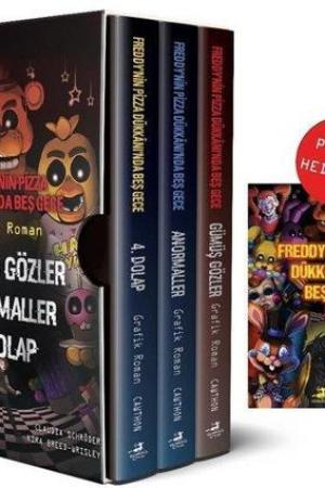 Freddy Nin Pizza Dükkaninda Beş Gece Çizgi Roman (Poster Hediyeli Kutulu Set)