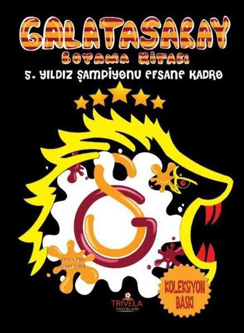 Galatasaray Boyama Kitabı Koleksiyon Baskı