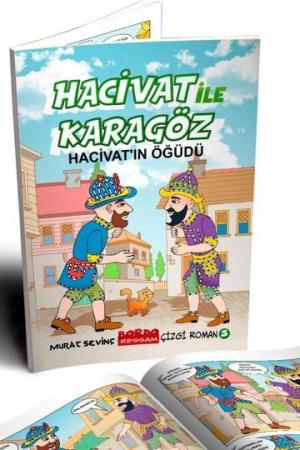 Hacivat ile Karagöz / Hacivat'ın Öğüdü Çizgi Roman (1. ve 2. Sınıflara - 6+Yaş)