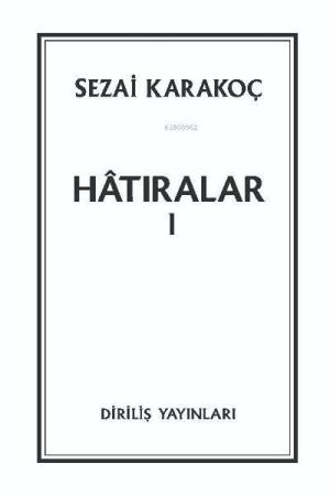 Hatıralar I
