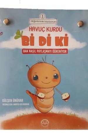 Havuç Kurdu Bi Di Ki / Değerlerimle Büyüyorum (4 Kitap)
